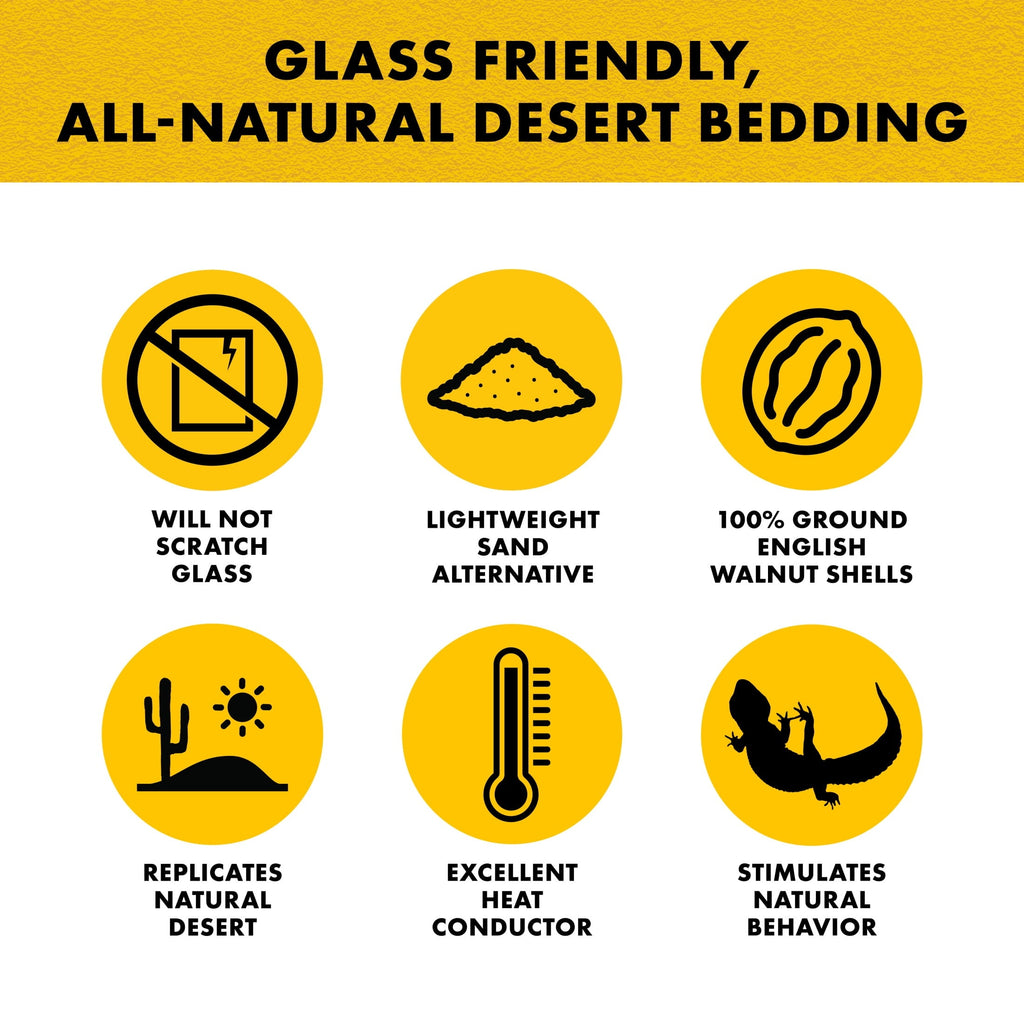 Desert Blend Ground English Walnut Shells Substrate 5 Quarts