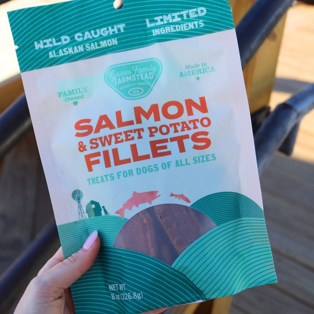 Salmon and Sweet Potato Fillets