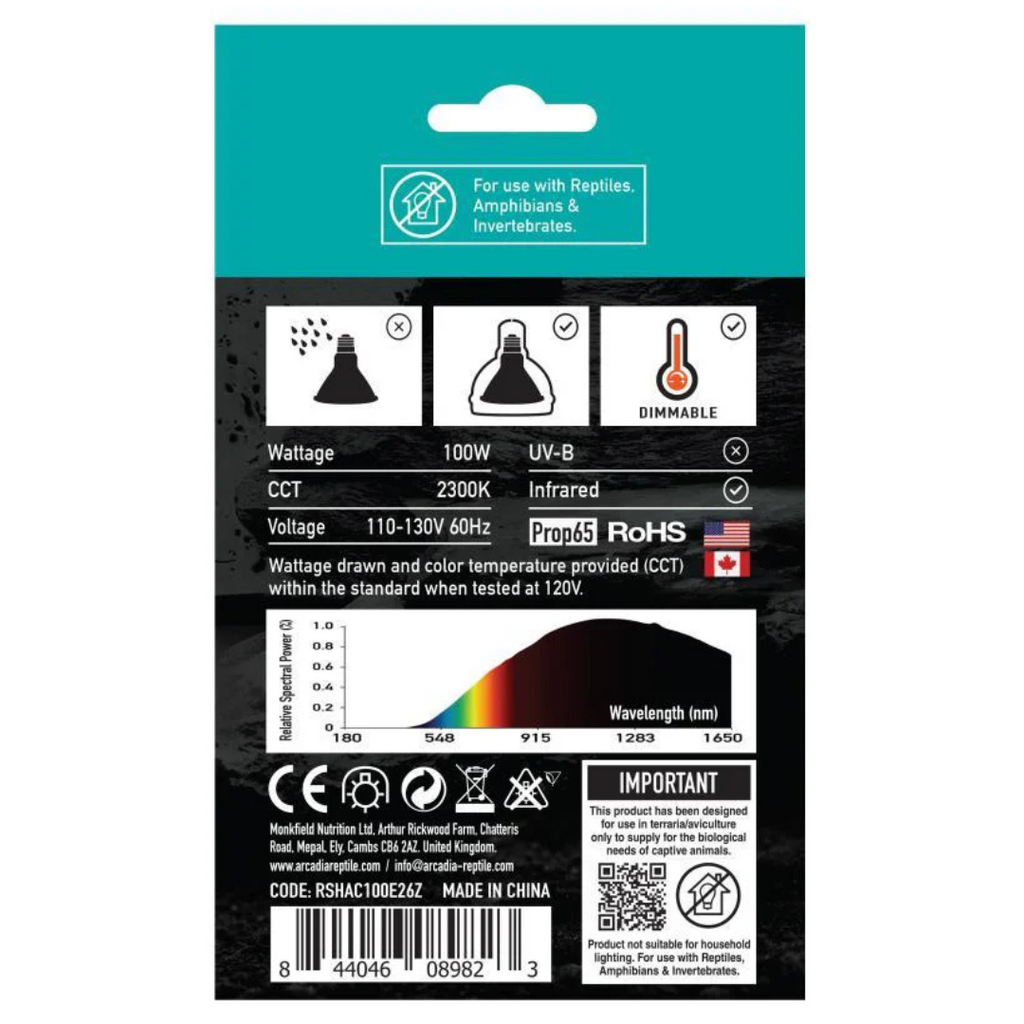 Arcadia GoldenSun Basking Halogen Heater