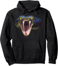 Scary Black Mamba Snake Halloween Costume Gift Pullover Hoodie