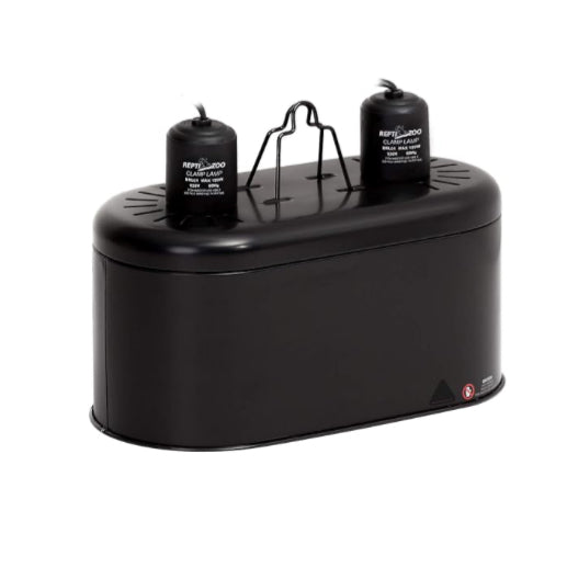 Repti zoo dual reptile light fixture