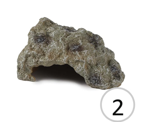 Ibwell resin leopard gecko rock hides