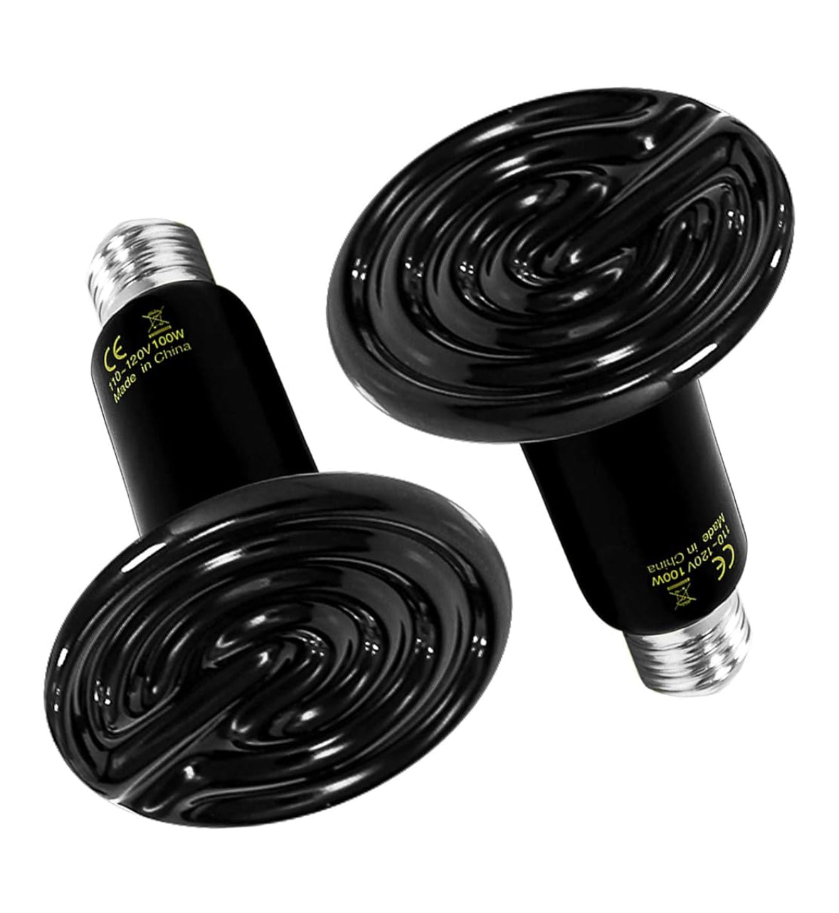 Ceramic reptile, heat lamp 100w 2pk