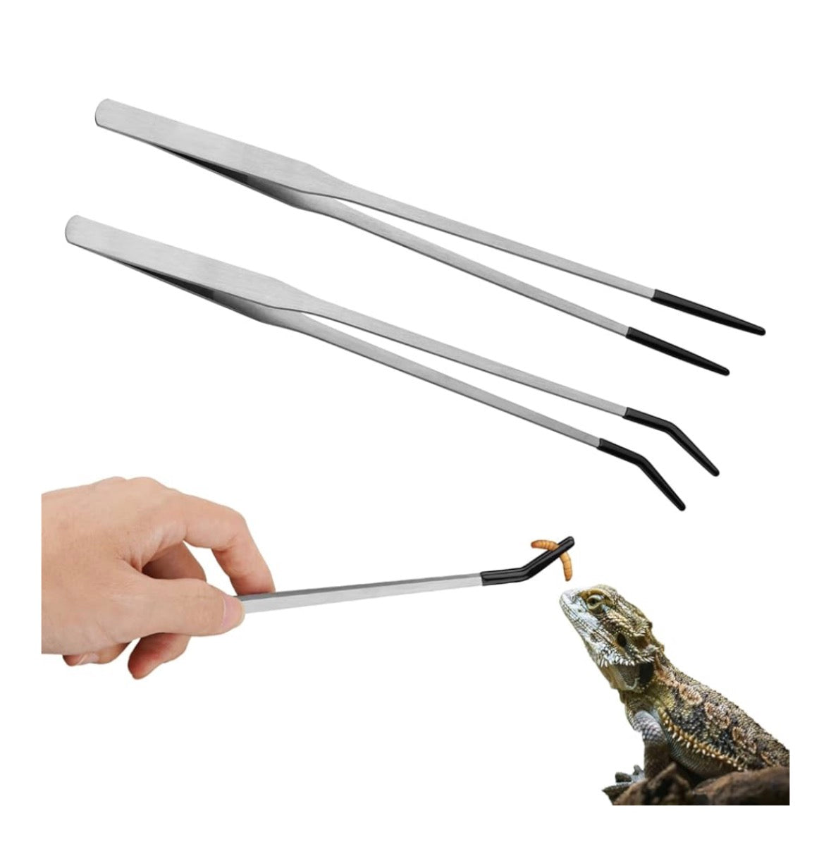 Feeding tweezers 2 pack