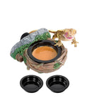 Reptizoo magnetic ledge gecko feeder