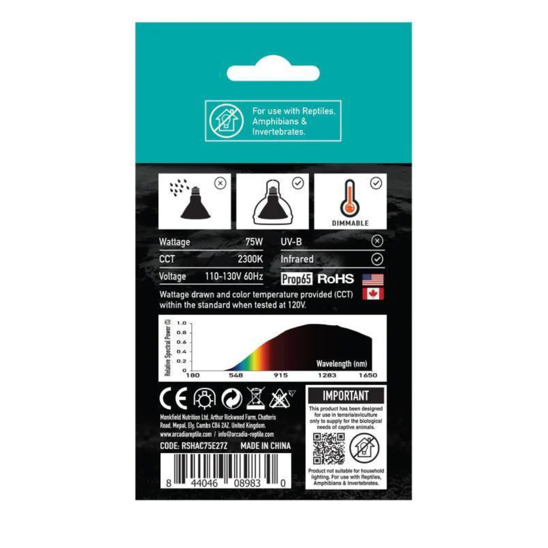 Arcadia GoldenSun Basking Halogen Heater