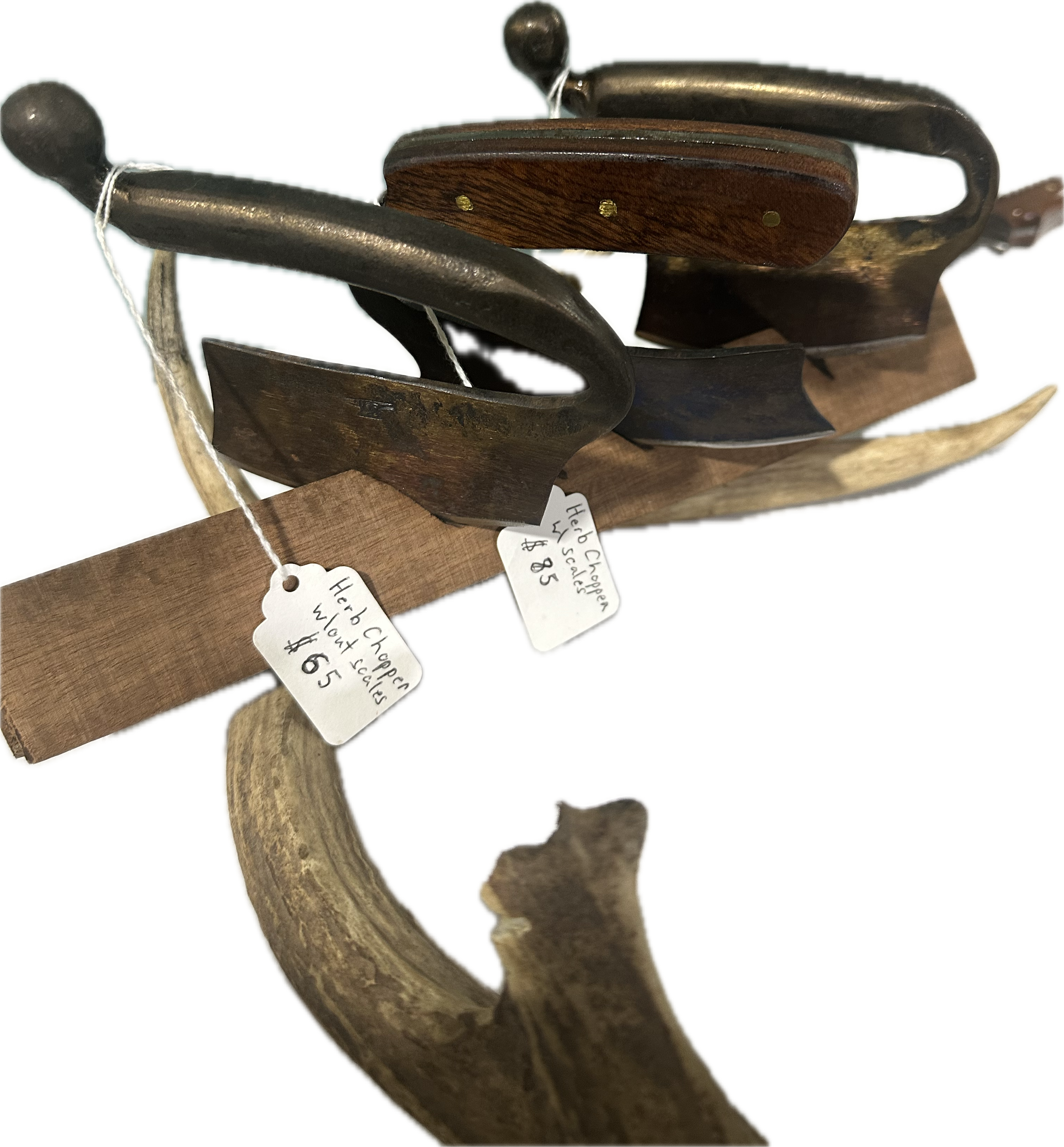 Hand forged herb choppers