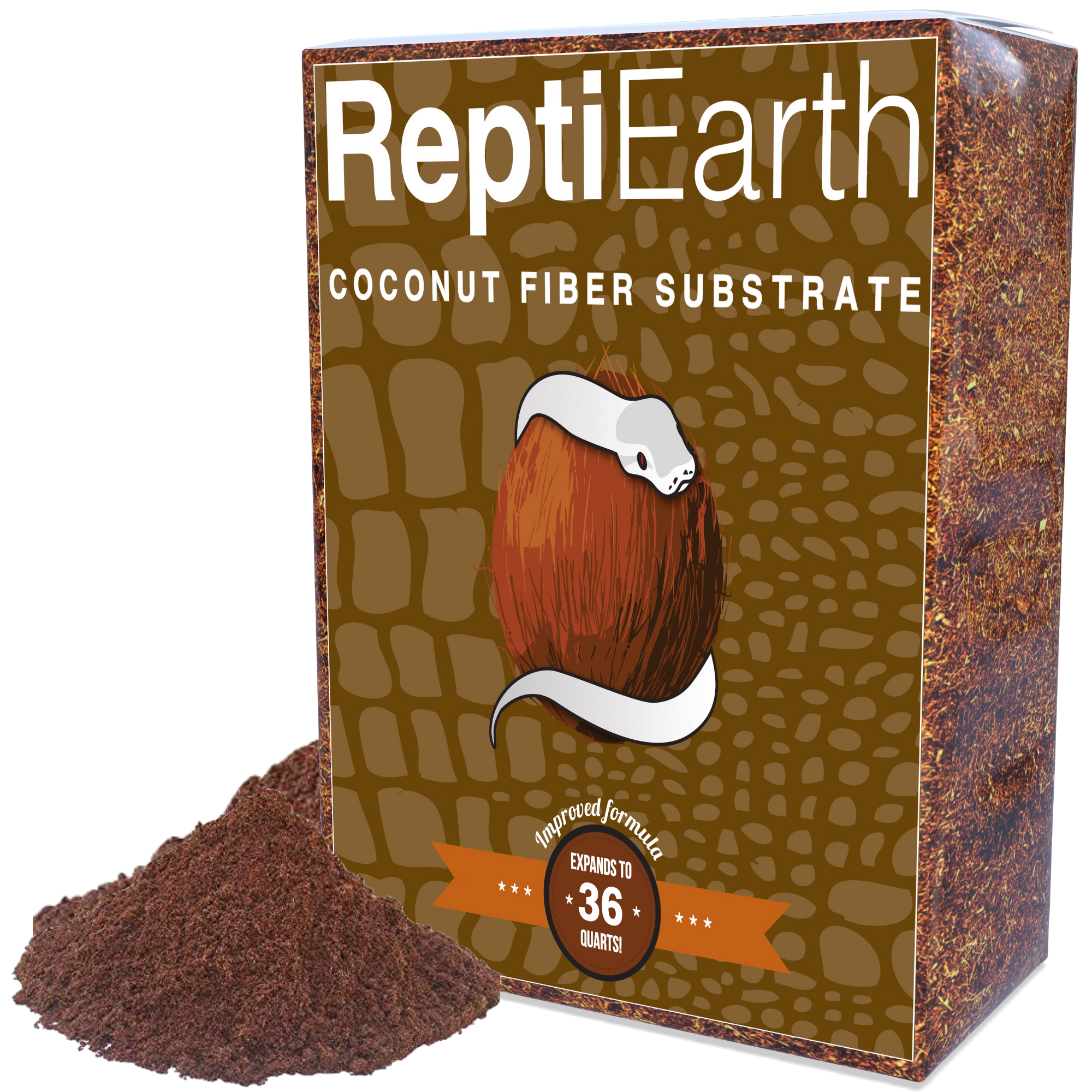 ReptiEarth Fine Coconut Fiber Mix; Ready to Use