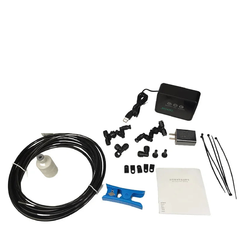 Reptile Intelligent Spray System Fogger Terrarium Humidifier Electronic Timer Automatic Mist Rain Forest Kit Control Sprinkler